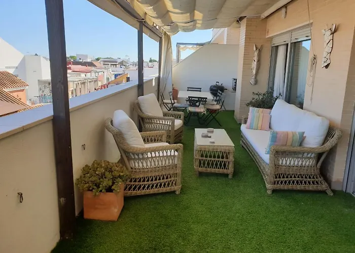 Ático con vistas a la ría de Punta Umbría